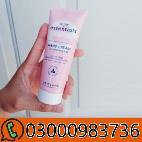 Oriflame Glow Essentials Hand Cream in Pakistan