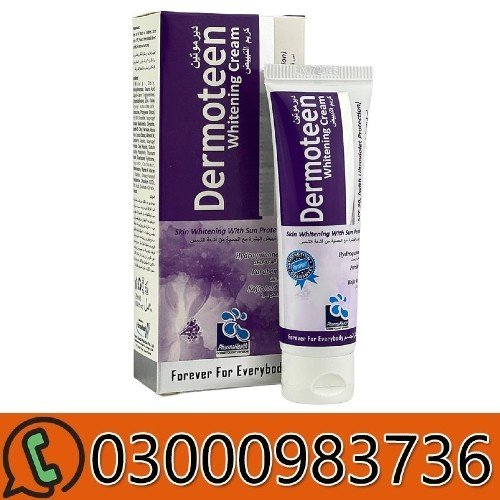 Dermoteen Whitening Cream Price In Pakistan