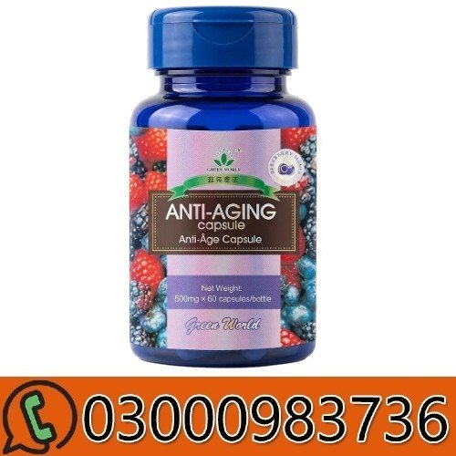 Green World Blueberry Anti Aging Capsule Price in Pakistan