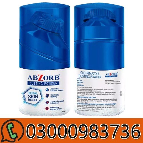Abzorb Dusting Powder Price in Pakistan