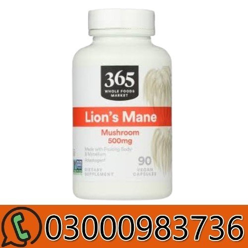 365 Lion’s Mane Mushroom 500mg In Pakistan