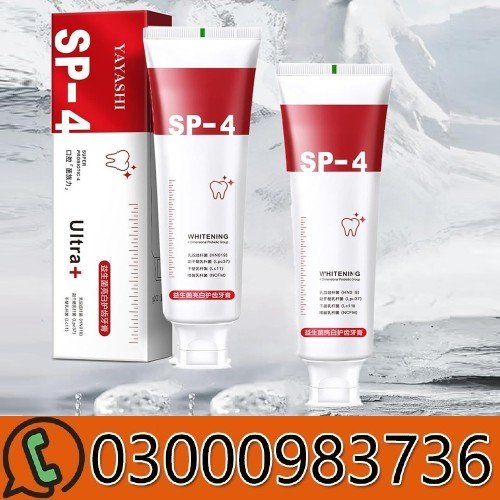 SP4 Toothpaste Ultra Whitening in Pakistan