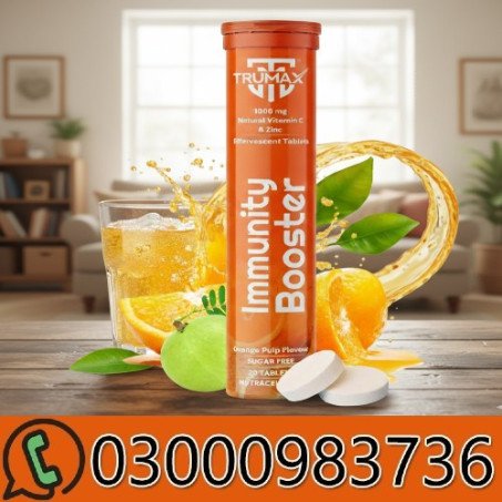 Orange Flavour Immunity Booster Effervescent Tablets In Pakistan