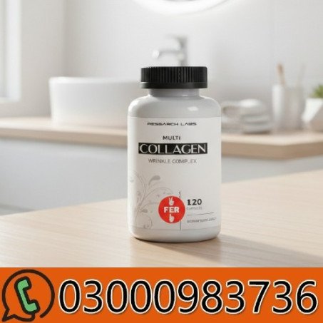 Research Labs Grass Multi Collagen Wrinkle Complex Capsules In Pakistan