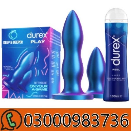 Durex Play Deep & Deeper Butt Plug Set In Pakistan