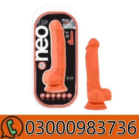 Neo Dual Density Cock Neo 6 Inch Orange - Adult Toys In Pakistan