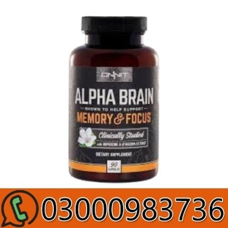 Alpha Brain Memory And Focus In Pakistan