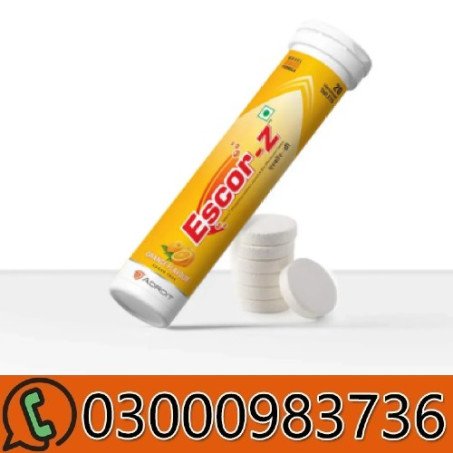 Escor Z Tablet Orange Flavour In Pakistan