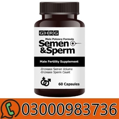 Semen and Sperm Male Fertility Capsules in Pakistan