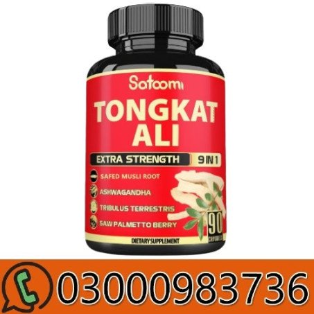Sotcom Extra Strength 9 In 1 Tongkat Ali Powerful Blend With Ashwagandha Tribulus & Saw Palmetto 90 Capsules In Pakistan