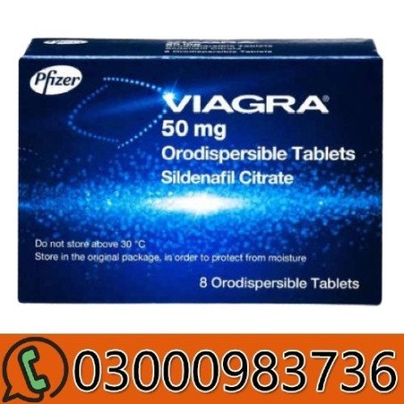 Viagra 50mg Orodispersible Saudia 8 Tablets In Pakistan