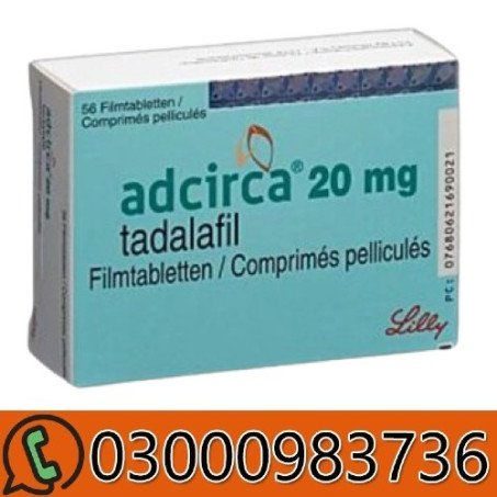 Adcirca 20 mg Price in Pakistan