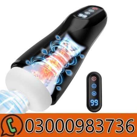 Automatic Heated Sucking Masturbator In Pakistan