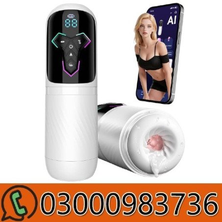 Heating Male Masturbator Penis Pump