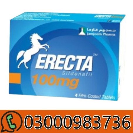 Erecta 100mg Sildenafil Price in Pakistan