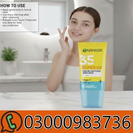 Garnier Super UV Cooling Watergel Sunscreen In Pakistan