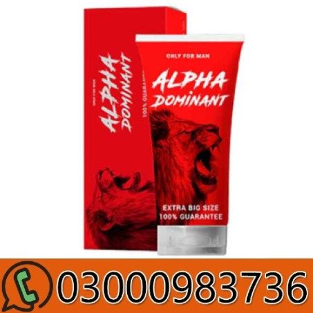 Alpha Dominant Gel in Pakistan