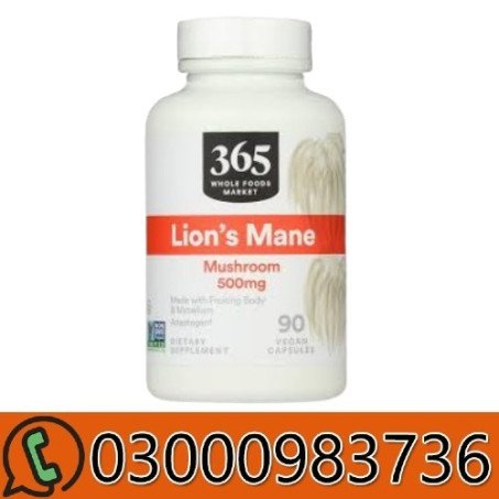 365 Lion’s Mane Mushroom 500mg In Pakistan