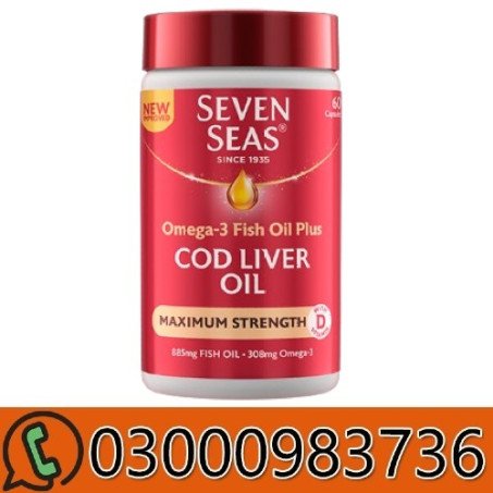 Seven Seas Cod Liver Oil Plus Garlic In Pakistan