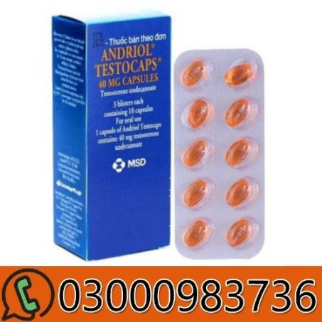 Andriol Testocaps Capsules Sale In Pakistan