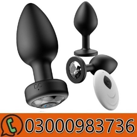 Butt Plug Vibrating Silicone Anal Sex Toy In Pakistan