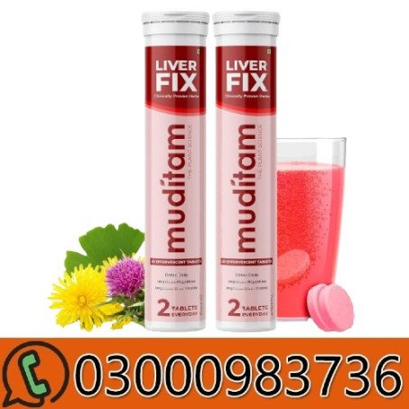 Muditam Ayurveda Liver Fix Effervescent 20 Tablet In Pakistan