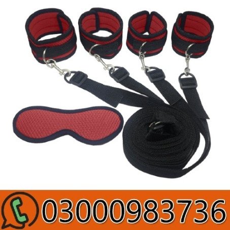 Neck-pillow Bed Restraints Hand Ankle Cuffs
