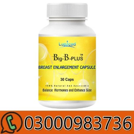 Big-B Plus Capsules For Breast Enlargement Capsules Price in Pakistan
