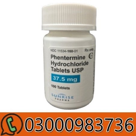 Phentermine Hydrochloride Tablets USP 37.5 Mg In Pakistan