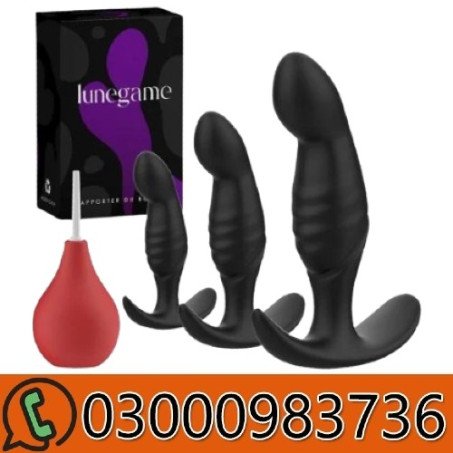 Anal Plug Training Sets Black Dildo in Pakistan