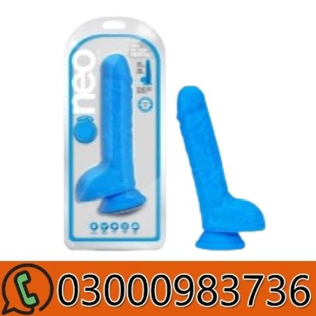 Blush Novelties Dual Density Cock, Neon Blue - Adult Toys In Pakistan