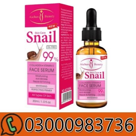 Aichun Beauty Snail 99% Collagen Face Serum In Pakistan