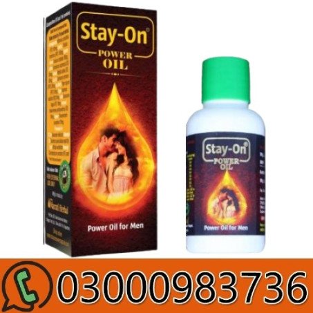Stay-On Power Oil For Men in Pakistan