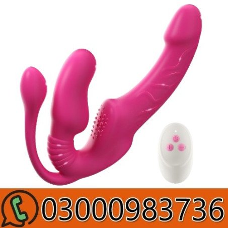 Strapless Strap On G Spot Dildo Vibrator In Pakistan