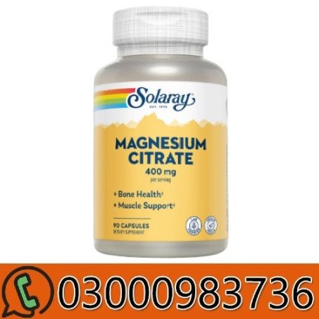Magnesium Citrate 400mg Capsules